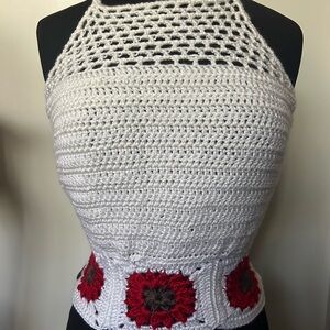 Floral Jaxi Top in Rose for Size M